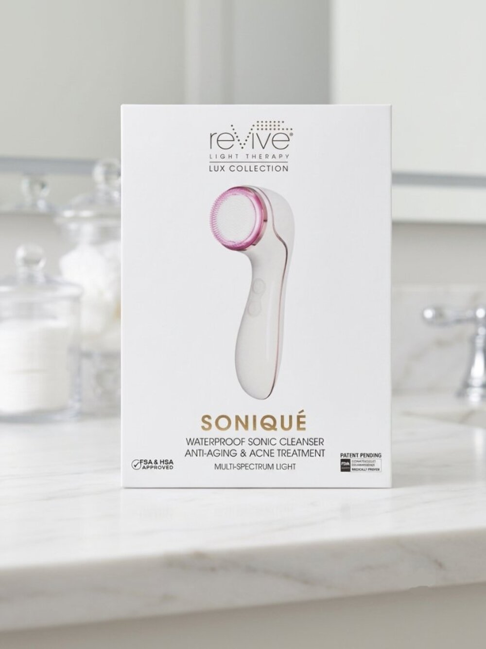 reVive Light Therapy™ Lux Collection Soniqué LED Sonic Cleansing Device